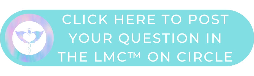 Button | Post Your Question Light Medicine™ Community Radio Show Event