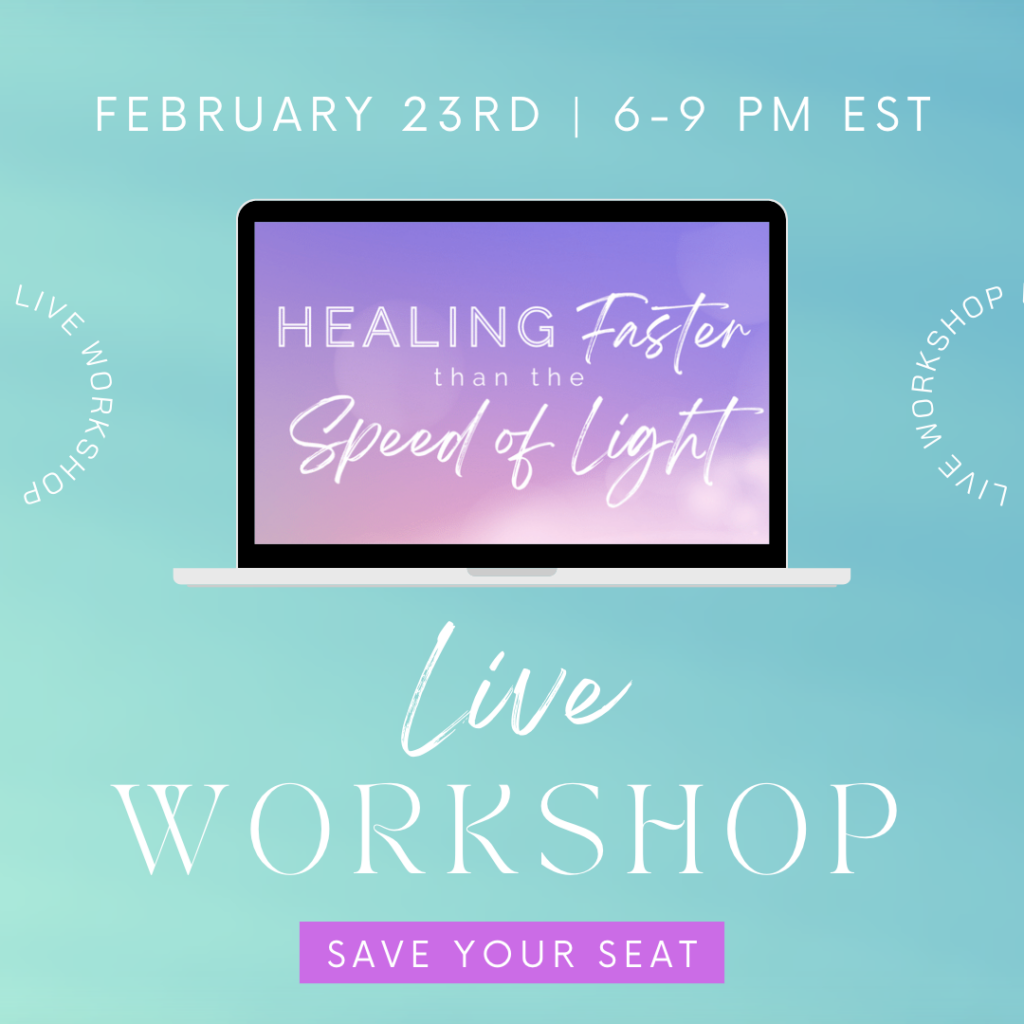 Healing Faster than the Speed of Light Workshop with Dr. Karen Kan