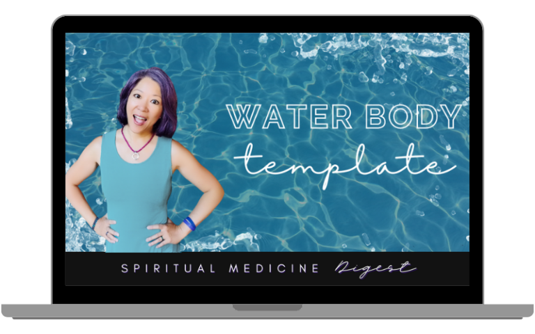 Spiritual Medicine Digest: Water Body Template