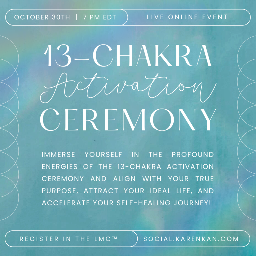 13-Chakra Activation Ceremony