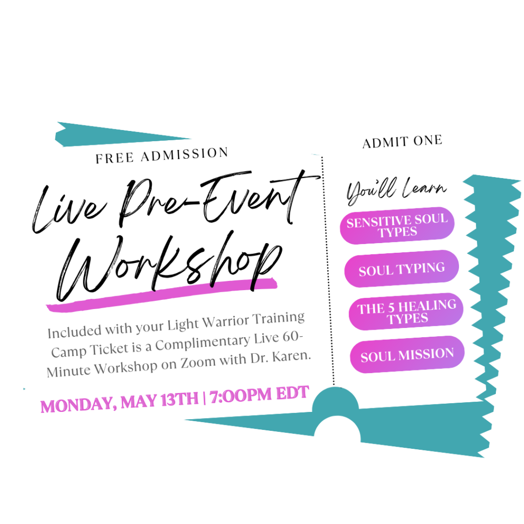 Light Warrior Training Camp | Pre-Event Workshop Ticket | Transparent