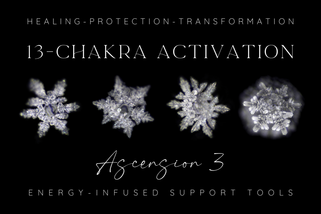 13-Chakra Activation | Info Card - FRONT | Ascension 3